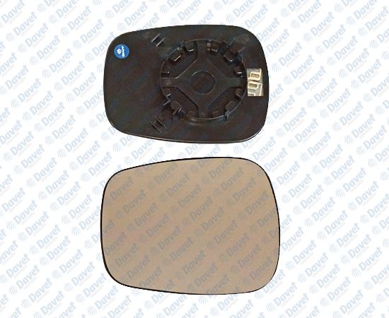 SWAPP 34230 Dis Dikiz Ayna Cami Elektrikli Isitmali Convex Camli Sag Sol Kangoo 02>08